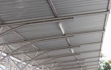 installing Brightside metal roofing